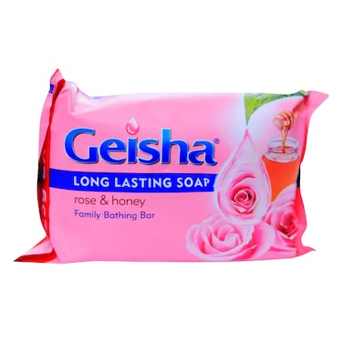 Geisha Pink Rose &amp; Honey Bathing Soap 125G