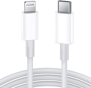 USB-C Charger Cable Fast Charging and Data Sync White 2M Length