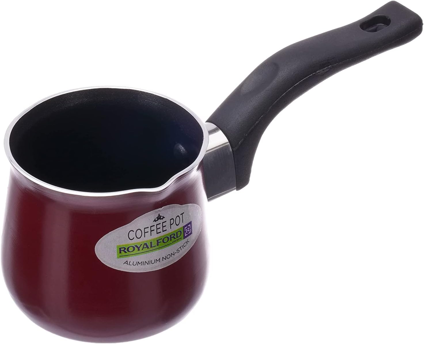 Royalford Non Stick Coffee Pot, Red, Rf1138- Cp6.5