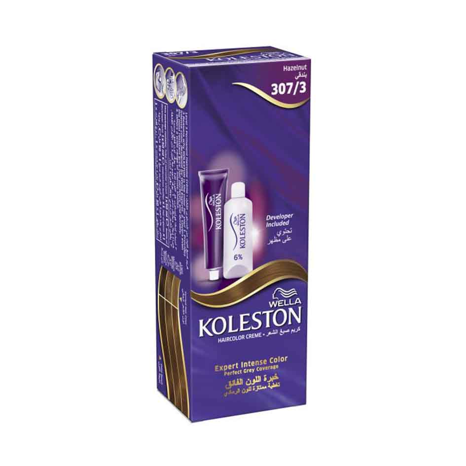 Wella Koleston Hair Color 307/3 Hazelnut 100ML