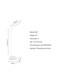 Sunshine - Rechargeable Touch Switch Led Table Lamp White 21centimeter