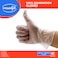 Gesalife Vinyl Examination Gloves 1000pcs Medium (Clear, Disposable), 1 carton