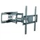 Full Motion Articulating TV Wall Mount Bracket for 32-70 Inch LED LCD HD 4K Plasma TV Black