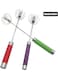 Generic 10 Inch Stainless Steel Whisk Household For Manual Cake Mixer Dough Milk And Egg Stirring Gadget At Restaurant And Home Multicolour 30.5*7*7Cm