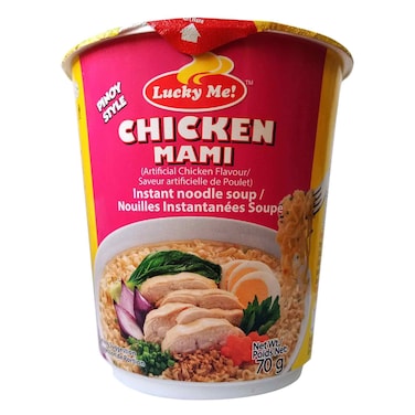لاكي مي شوربة النودلز سريعة التحضير بالدجاج مامي 70 غرام