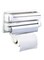 Generic Triple Roller Kitchen Paper Dispenser White