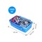 Nova Kids Bento Lunch Box with Spoon &amp; Fork - Motorbike Blue