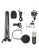 Generic Adjustable Recording Condenser Microphone Bm800 Black/Silver/White