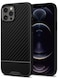 Spigen Core Armor designed for iPhone 12 Pro MAX case cover - Matte Black