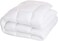 Vital Down-Alternative Mattress Topper Pad - Size - Fiber White Soft Fluffy (Super King Size - W 200 X L 200 Cm)