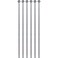 Glitz Silver Drink Stirrers Glitter