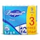 Sanita Bouquet Toilet Paper (9+3) Roll 2 Ply 200 Sheets