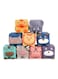 Moon Animal Building Blocks Set Of 9 Squeeze And Stack Learning Toy, 4.5 X 4.5 X 4.5cm