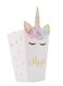 12-Piece Unicorn Cute Popcorn Box Set 17 x 26centimeter
