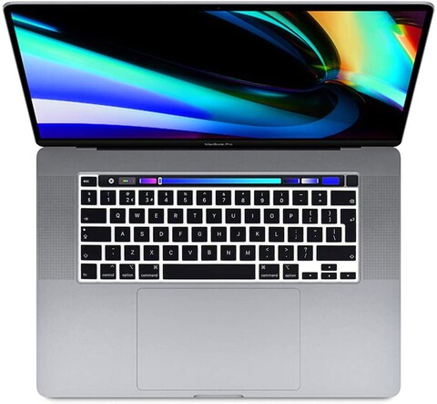 Ntech Ultra Thin Keyboard Cover Skin, Silicone Keyboard Cover Protector For Macbook New Pro 16 Inch 2019 Release With Touch Bar And Touch Id Model A2141 European Version