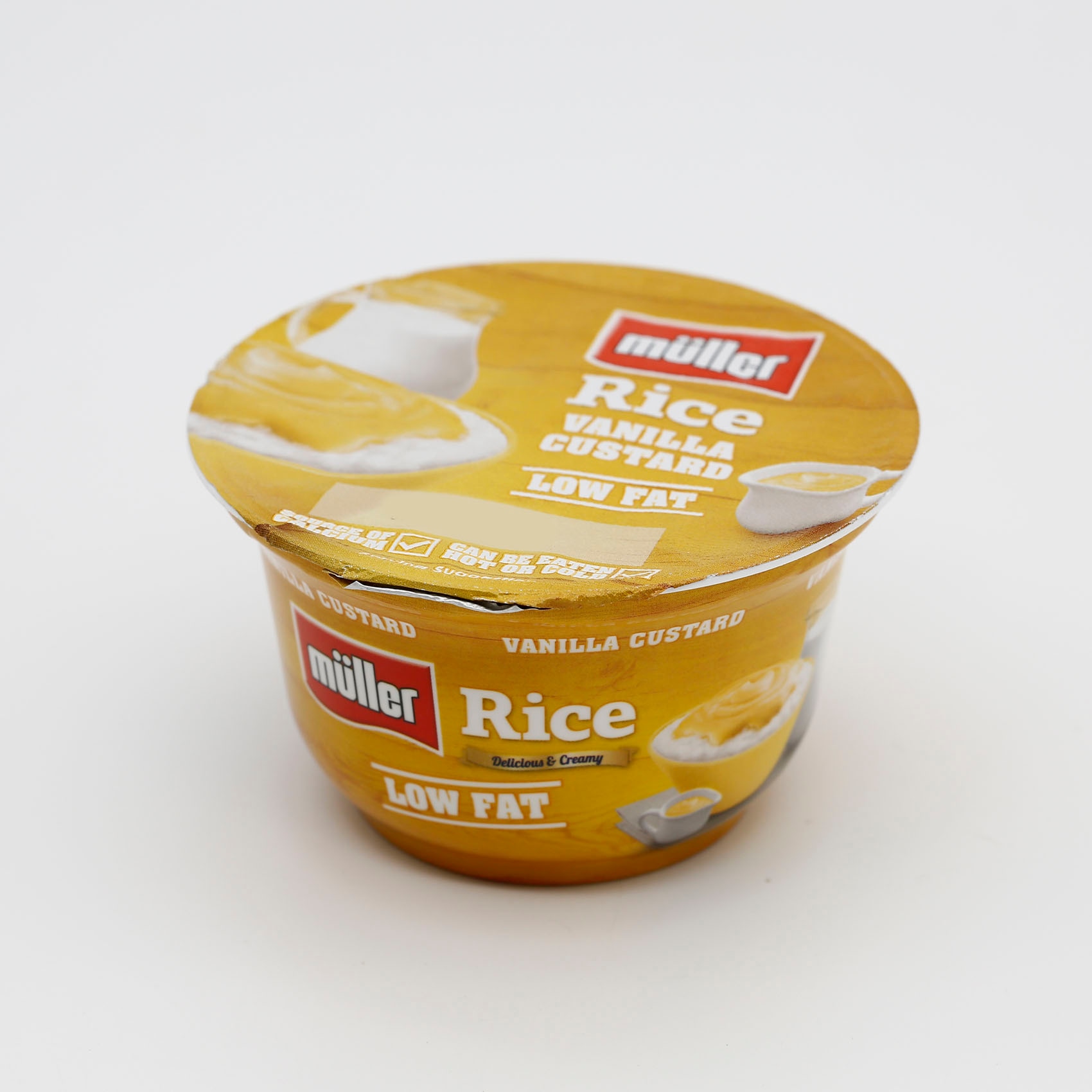 Muller Rice Ad Buy Muller rice vanilla custard low fat 180 g Online | Carrefour KSA