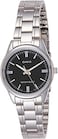 Casio - Casual Analog Display Watch For Women LTP-V005D-1A, Black