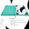 Jumble &amp; Co Intentus A4 Conference Folder Organiser with Ruled Refill Pad Sour Grape Teal (JITBYU-456)