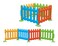 RBWTOYS  Indoor/Outdoor Kids Colorful Interlock Play yard Safety Fence.  RW-16334  105x75cm.