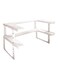 Generic - Shelf Stackable Spice Rack Organizer White 7.2x33x28.6centimeter
