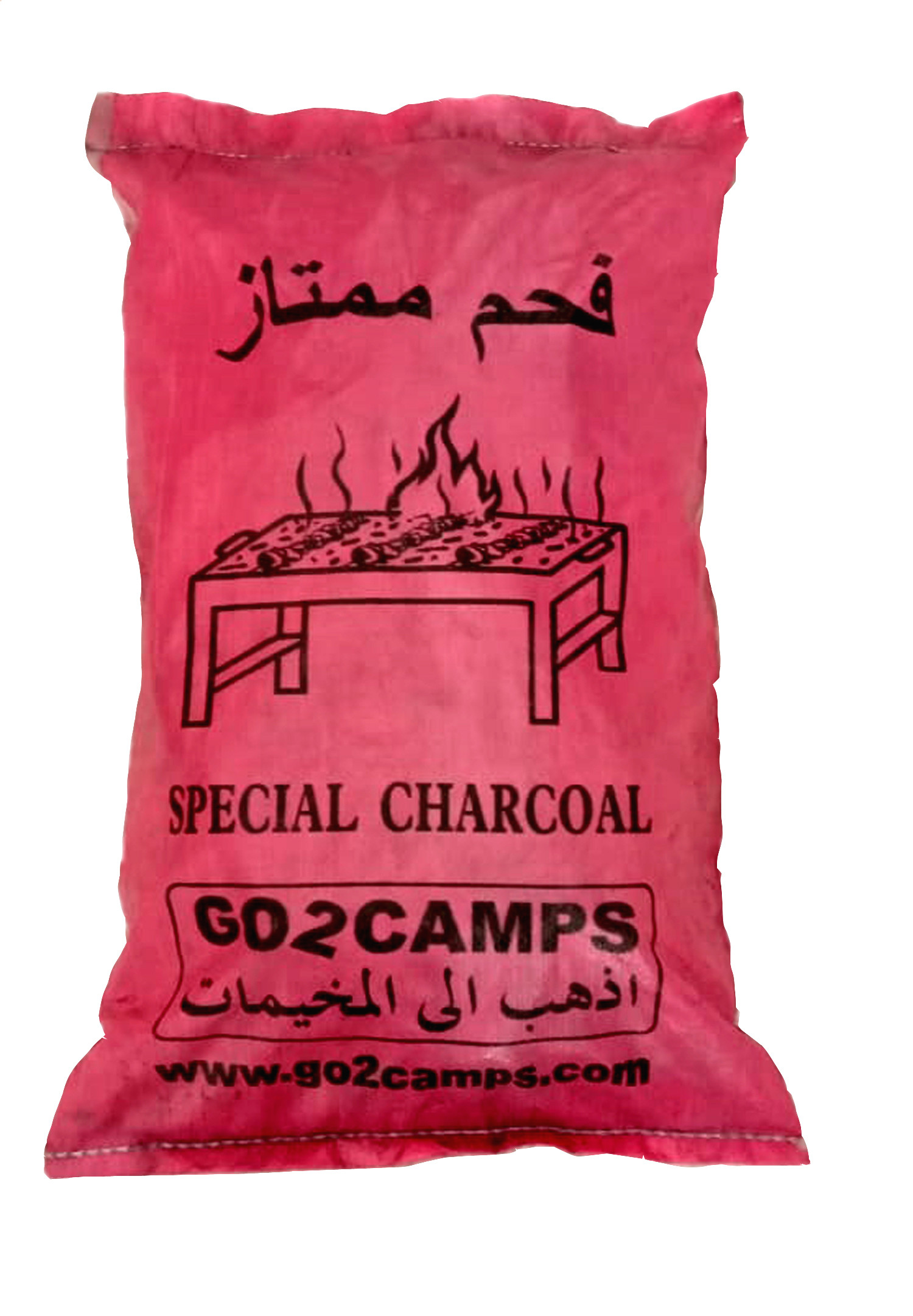 GO2CAMPS Hardwood charcoal-BBQ Natural Charcoal -10 KG
