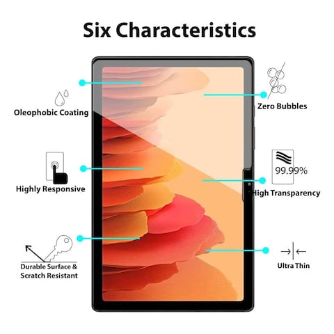 Glass Screen Protector compatible with Samsung Galaxy Tab A7 10.4 inch 2020