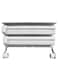 Generic Triple Tissue Paper Dispenser White