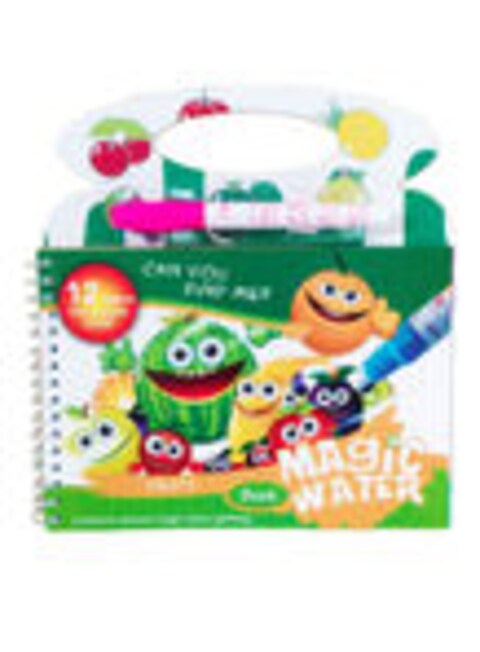 Beauenty Magic Water Drawing Book With Pen Multicolour