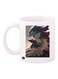 Sonic Video Game Printed Mug Grey/Blue Standard Size