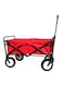 Generic Folding Shopping Hand Cart Trolley Red/Black 85x5x28 centimeter