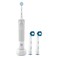 Oral B Vitality D100 CLS Sensi Ultrathin Rechargeable Toothbrush + EB 20-2 Brush Head Bundle