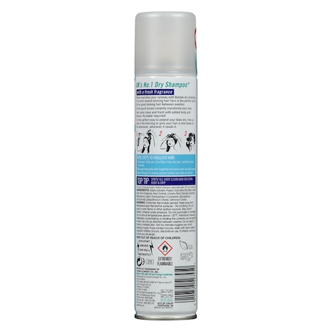Batiste Instant Hair Refresh Dry Shampoo Clear 200ml