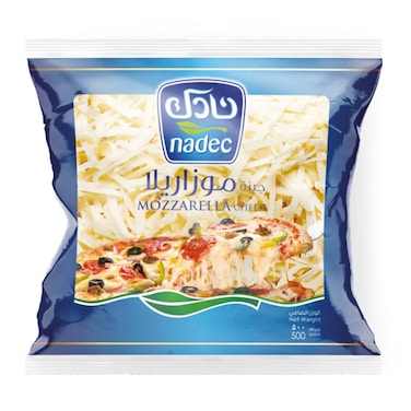 Nadec Analogue Shredded Mozzarella Cheese 500g