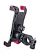 Goojodoq - 360 Rotating Bike Mount Mobile Holder Black/Pink