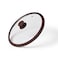 Fissman Lid Arcades 26 cm With Dark Brown Marble Silicone Rim (Glass)