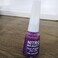 Nitrq Beauty White Tip Nail Polish Purple No 5 - طلاء أظافر بغطاء أبيض من نيترك بيوتي بنفسجي رقم 5