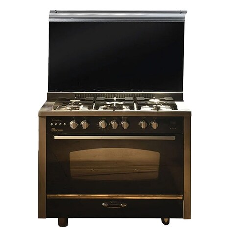 بوتاجاز يونيون اير C6090SS-2GC-511-IDSP-S اي كوك برو - 90 سم - 5 شعلة -  ستانلس ستيل