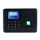 Generic-Intelligent Biometric Fingerprint Password Attendance Machine Employee Checking-in Recorder 2.4 inch TFT LCD Screen DC 5V Time Attendance Clock