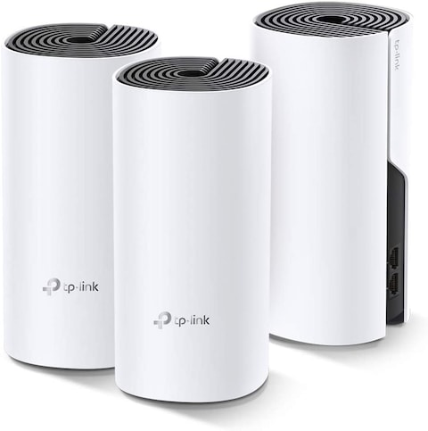 Tp-Link Deco P9 Whole Home Powerline Mesh Wi-Fi System, Up To 6000 Sq Ft Coverage, Thick Wall, Works With Amazon Echo/Alexa, Wi-Fi Booster, Parental Controls, Pack Of 3