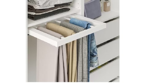 Clothes Hanger Komplement Pants Hanger Clothes Storage Hanger Ikea