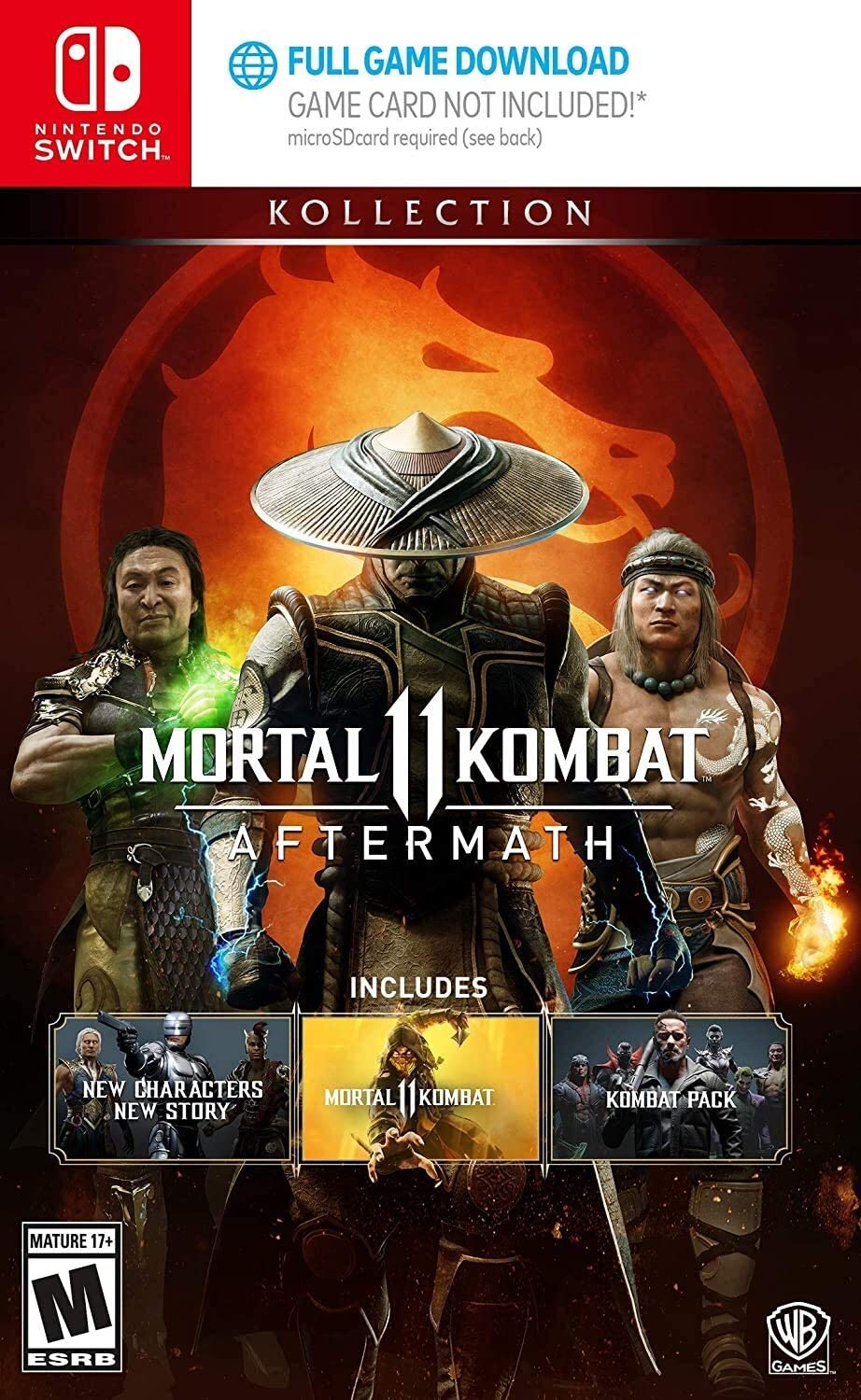 نينتيندو NINTENDO Mortal Kombat 11 Aftermath Kollection
