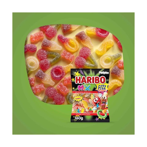 Haribo Mix Fizz Candy 160g