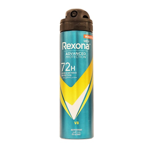 Buy Rexona V8 Antiperspirant Deodorant Spray For Men - 150ml in Egypt