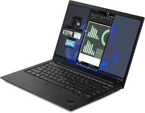 Lenovo Thinkpad X1 Carbon Gen 10, DD84HF 12th Gen, i7-1260P, 16GB, 512GB SSD, Intel Iris Xe, Finger Print, 14, WUXGA 1920 X 1200, Black, Backlit, English KB, Windows 11 Pro-International Version