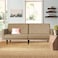 In House Shahrzad 2 In 1 Sofabed Linen Upholstered - Beige
