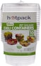 Hotpack Pet Deli Container Square With Lid 16Oz - Pet 10 Pieces