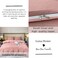 Deals For Less Luna Home Premium Quality Queen/Double Size 6 Pieces, Duvet Cover Set, Old Pink