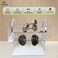 Life Smile Stainless Steel Dish Rack - 2 Tier with Glass Holder and Bottom Rack   Durable and Easy to Clean