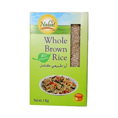 Nabat Organic Short Grain Brown Rice 1KG