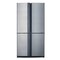 Sharp 4 Doors No Frost Refrigerator - 605 Liters - Silver - SJ-FE87V-SS